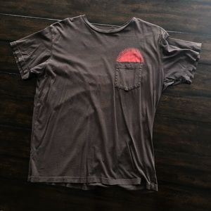 Mollusk Country Sun Tee - Faded Black - L